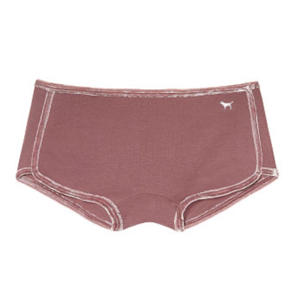 New Victoria’s Secret PINK Velvet Trim Boyshort XS